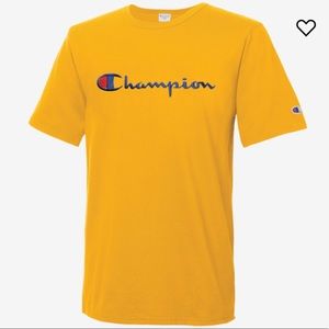 Champion Yellow Short Sleeve